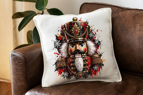 Vintage Nutcracker Christmas PNG Design SVG DesignDestine 