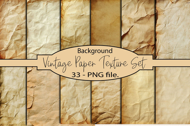 Vintage Paper Texture Background Digital Pattern SVGArt 