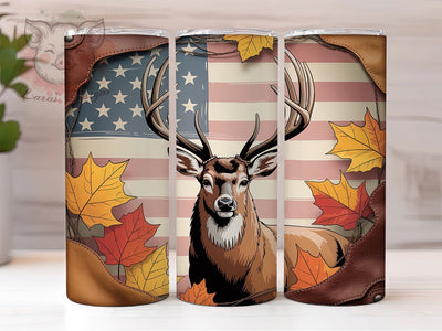 Vintage Patriotic Camo Deer Tumbler, Camo Flag Tumbler, Rustic US Flag Wrap, Patriotic Deer Wrap, Country Camo Wrap, Sublimation Design, Trendy Gift Idea Sublimation Lara' s Designs 