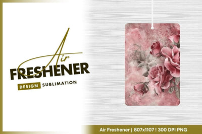 Vintage pink roses with grunge texture backdrop Sublimation Regulrcrative 