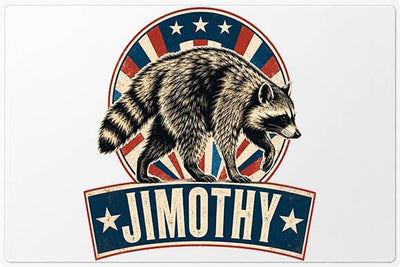 Vintage Raccoon PNG Jimothy Wildlife Sublimation Design SVG BillahCrafts 