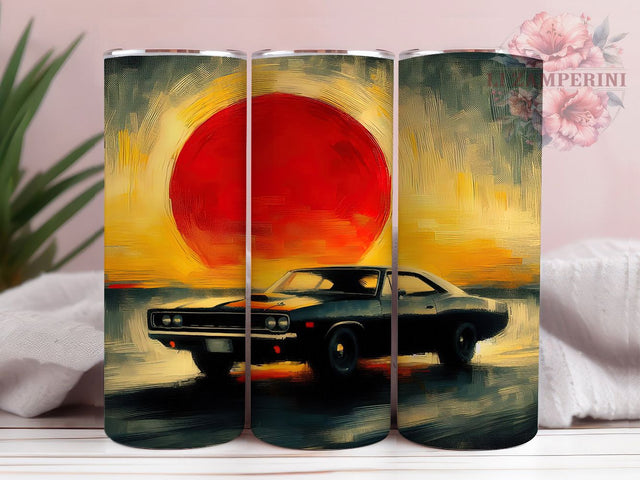Vintage Retro Classic Car Tumbler Wrap, Retro Car Tumbler, 20oz Tumbler Wrap, Sublimation Design, Classic Car, Antique Car Tumbler, Car Lover Tumbler Sublimation Li Zamperini 