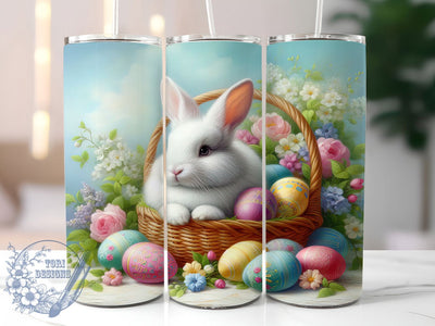 Vintage Retro Easter Bunny Tumbler, Easter Bunny Tumbler, Retro Easter Wrap, Stylish 20oz Wrap, Sublimation Design, Trendy Gift Idea, Inspirational Easter Tumbler Sublimation ToriDesigns 