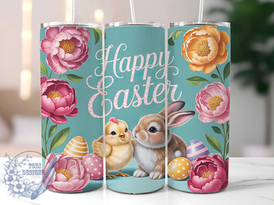 Vintage Retro Easter Chicken Tumbler, Easter Chicken Tumbler, Retro Egg Wrap, Happy Easter Wrap, Stylish 20oz Wrap, Sublimation Design, Trendy Gift Idea Sublimation ToriDesigns 