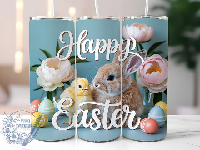 Vintage Retro Easter Chicken Tumbler, Easter Chicken Tumbler, Retro Egg Wrap, Happy Easter Wrap, Stylish 20oz Wrap, Sublimation Design, Trendy Gift Idea Sublimation ToriDesigns 