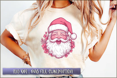 Vintage Santa Retro Funny Santa Sublimation Sublimation Shetara Begum 