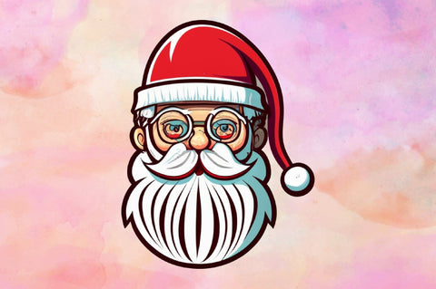 Vintage Santa Sublimation Bundle Sublimation designartist 