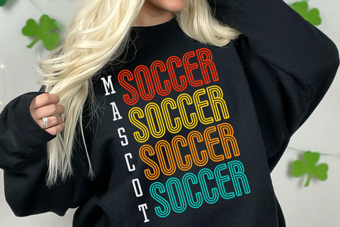 Vintage Soccer Mascot SVG SVG DesignDestine 