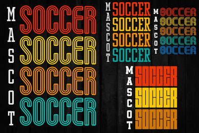 Vintage Soccer Mascot SVG SVG DesignDestine 
