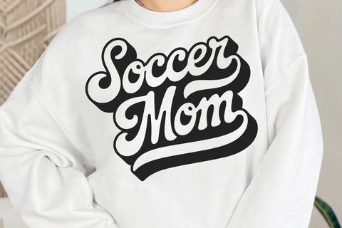 Vintage Soccer Mom Life SVG, Cricut Cut Files SVG DesignDestine 