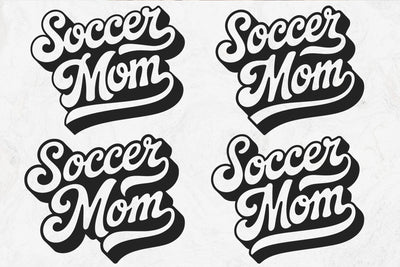 Vintage Soccer Mom Life SVG, Cricut Cut Files SVG DesignDestine 