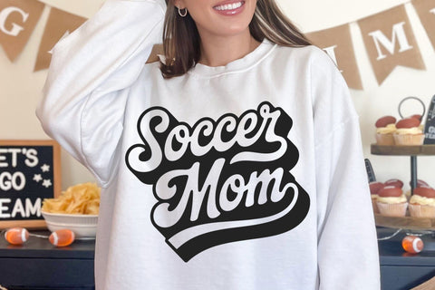 Vintage Soccer Mom Life SVG, Cricut Cut Files SVG DesignDestine 