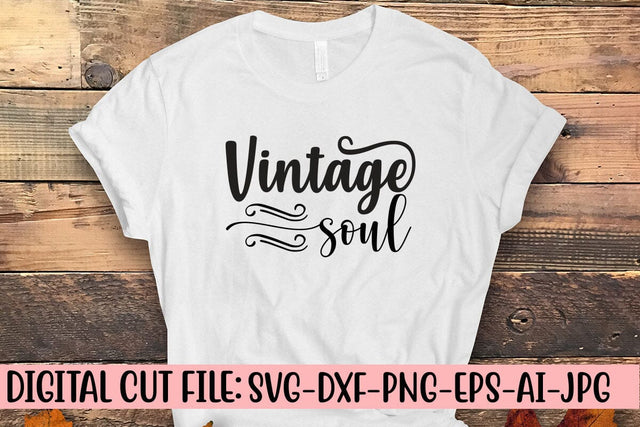 Vintage Soul SVG Cut File SVG Syaman 
