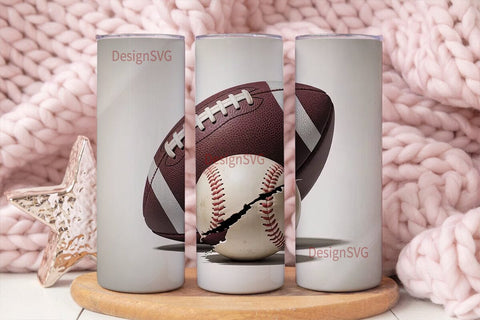 Vintage Sports 20oz Tumbler Wrap Sublimation DesignSVG 