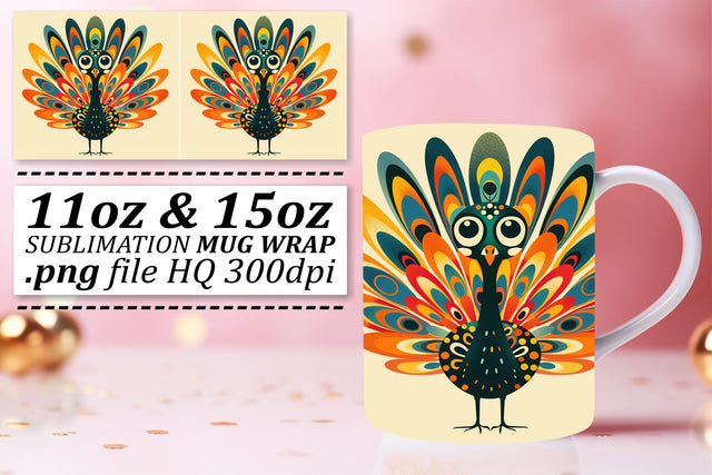 Vintage Style Creatures Wrap Sublimation afrosvg 