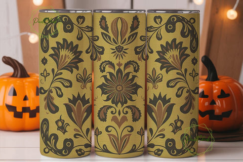 Vintage Sunflower Tumbler Wrap Sublimation PixelChick 