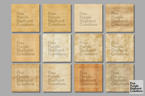 Vintage Texture Digital Paper | Brown Textured Scrapbook Digital Pattern Fine Purple Elephant Creations 
