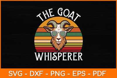 Vintage The Goat Whisperer Svg Design SVG artprintfile 