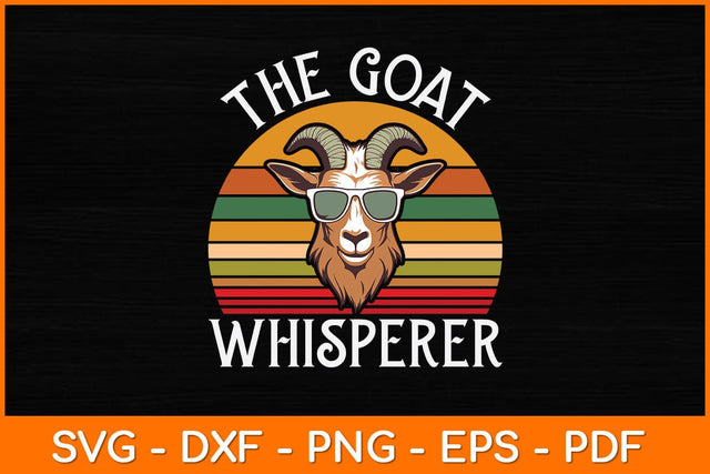 Vintage The Goat Whisperer Svg Design SVG artprintfile 