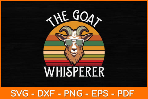 Vintage The Goat Whisperer Svg Design SVG artprintfile 