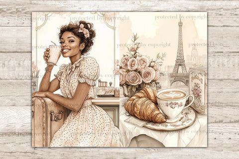 Vintage Travel Journal | African American Travel SVG GlamArtZhanna 