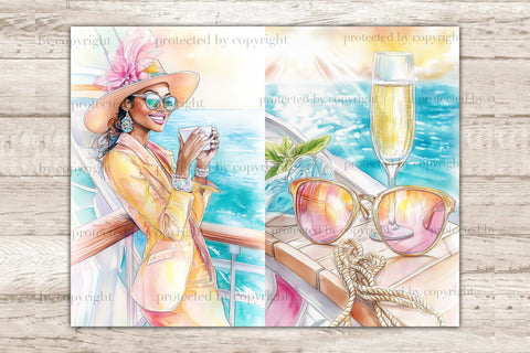 Vintage Travel Journal | African American Travel SVG GlamArtZhanna 