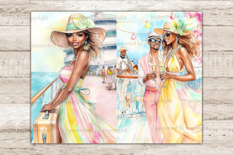 Vintage Travel Journal | African American Travel SVG GlamArtZhanna 