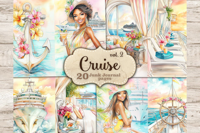 Vintage Travel Journal | African American Travel SVG GlamArtZhanna 