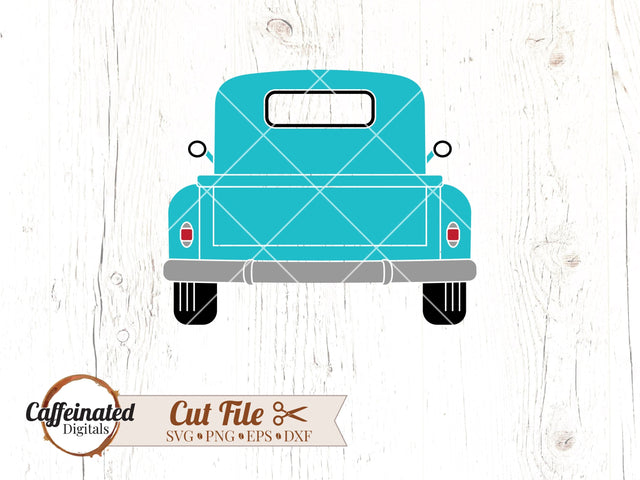 Vintage Truck SVG SVG Caffeinated SVGs 