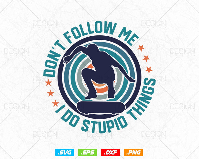 Vintage US Flag Skateboarding Retro Skateboard Svg Png Files, Skateboarding T-shirt Design gift for Skater Teens. SVG DesignDestine 