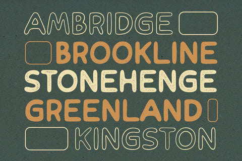 Vintage Vignette - Retro Font Font Alpaprana Studio 