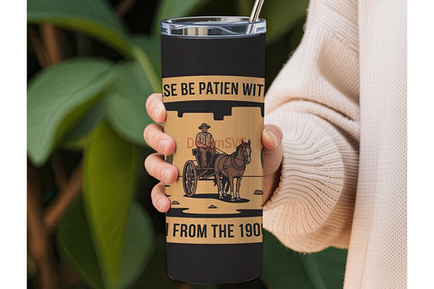 Vintage Western 20oz Tumbler Wrap Sublimation DesignSVG 