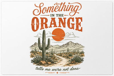 Vintage Western Desert Sunset Cactus Sublimation PNG SVG BillahCrafts 
