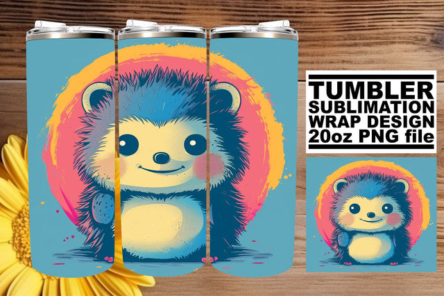 Vintage Zoo Tumbler Wrap, Retro Sublimation Design, 20oz, Throwback Creatures Sublimation afrosvg 
