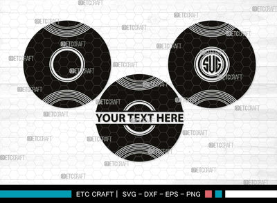 Vinyl Record Monogram, Vinyl Record Silhouette, Vinyl Record SVG, Record Album Svg, Record Svg, Record Player Svg, Turntable Svg, SB00542 SVG ETC Craft 
