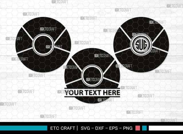 Vinyl Record Monogram, Vinyl Record Silhouette, Vinyl Record SVG, Record Album Svg, Record Svg, Record Player Svg, Turntable Svg, SB00542 SVG ETC Craft 