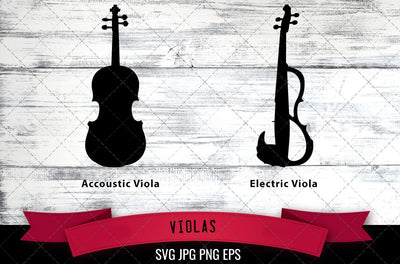 Viola SVG, Musical Instrument SVG SVG Loveleen Kaur 