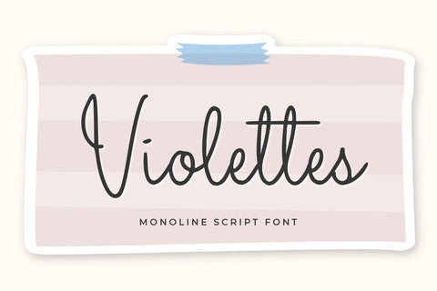 Violettes Font Abo Daniel Studio 