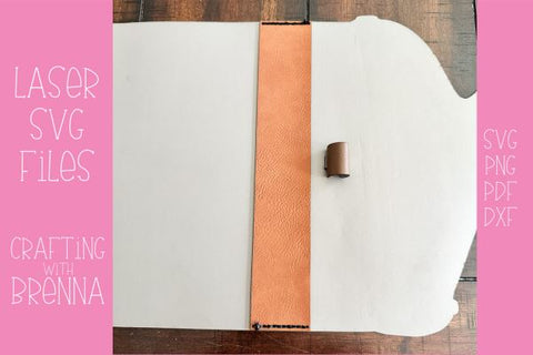 Violin Journal Cover Laser SVG File SVG Crafting With Brenna 