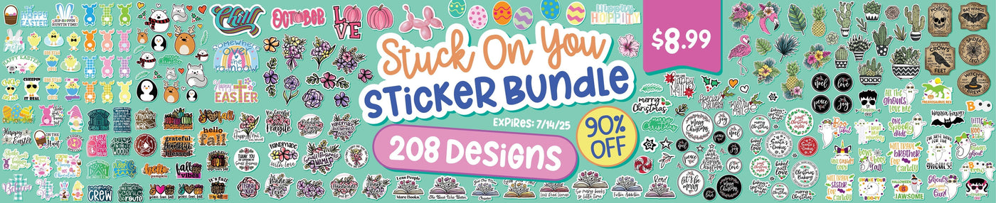 VIP ONLY Throwback! Stuck On You Sticker Bundle