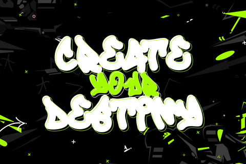 Viper Gear - Dripping Graffiti Font Font Mozzatype 
