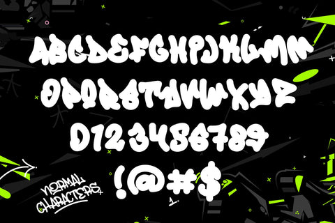 Viper Gear - Dripping Graffiti Font Font Mozzatype 