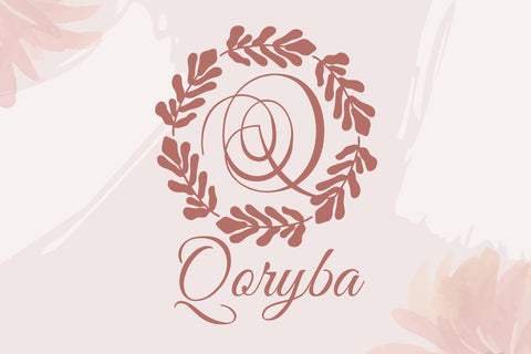 Virentia Monogram Font Dm Letter Studio 