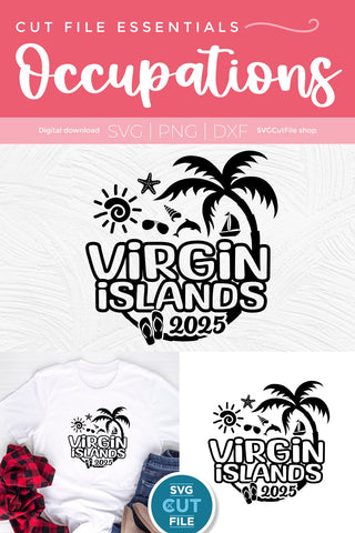 Virgin Islands svg, a Caribbean SVG 2025, British Virgin Islands SVG SVG Cut File 
