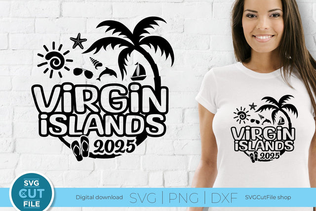Virgin Islands svg, a Caribbean SVG 2025, British Virgin SVG SVG Cut File 