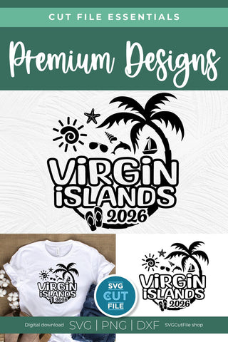 Virgin Islands svg, a Caribbean SVG 2026, British Virgin SVG SVG Cut File 