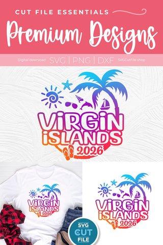 Virgin Islands svg, a Caribbean SVG 2026, British Virgin SVG SVG Cut File 