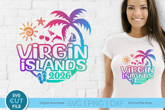 Virgin Islands svg, a Caribbean SVG 2026, British Virgin svg SVG SVG Cut File 