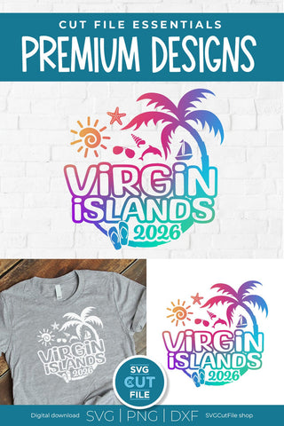 Virgin Islands svg, a Caribbean SVG 2026, British Virgin svg SVG SVG Cut File 