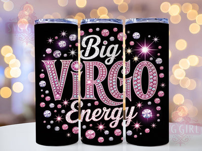 Virgo Zodiac & Astrology Tumbler Wrap, Zodiac Sign Tumbler, 20oz Tumbler Design, Astrology Tumbler Wrap, Virgo Zodiac Design, Sublimation Tumbler Wrap, Printable Virgo Art Sublimation SvggirlplusArt 